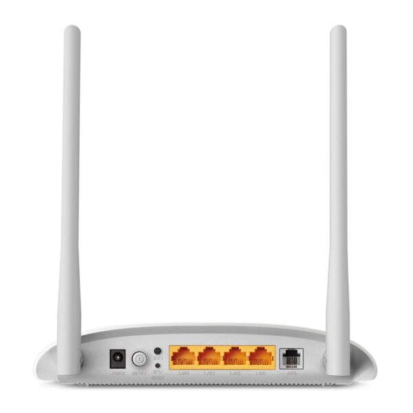 300Mbps Wireless tp-link ADSL Modem Router BackSide