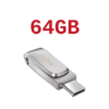 فلاش درايف حديد SanDisk بمنفذين USB-C و USB بسعة 64 جيجابايت