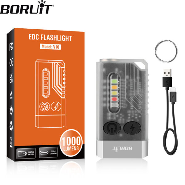 Boruit V10 Flashlight