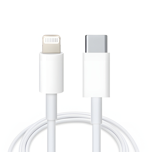 وصلة شحن Apple USB-C إلى ايفون Lightning بطول 1 متر