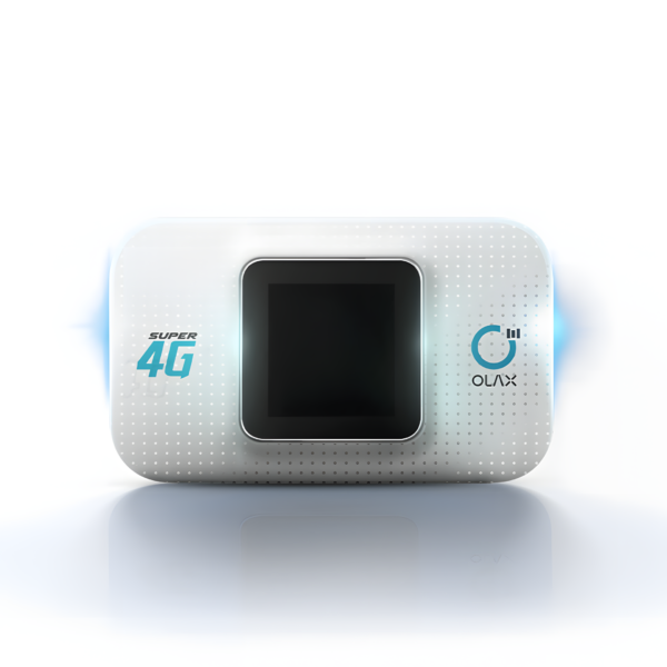 مودم اولاكس فورجي المتنقل + باقة 25 جيجا مجانًا