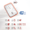مودم سريع 4G المتنقل من ZTE + باقة 25 جيجا مجانًا
